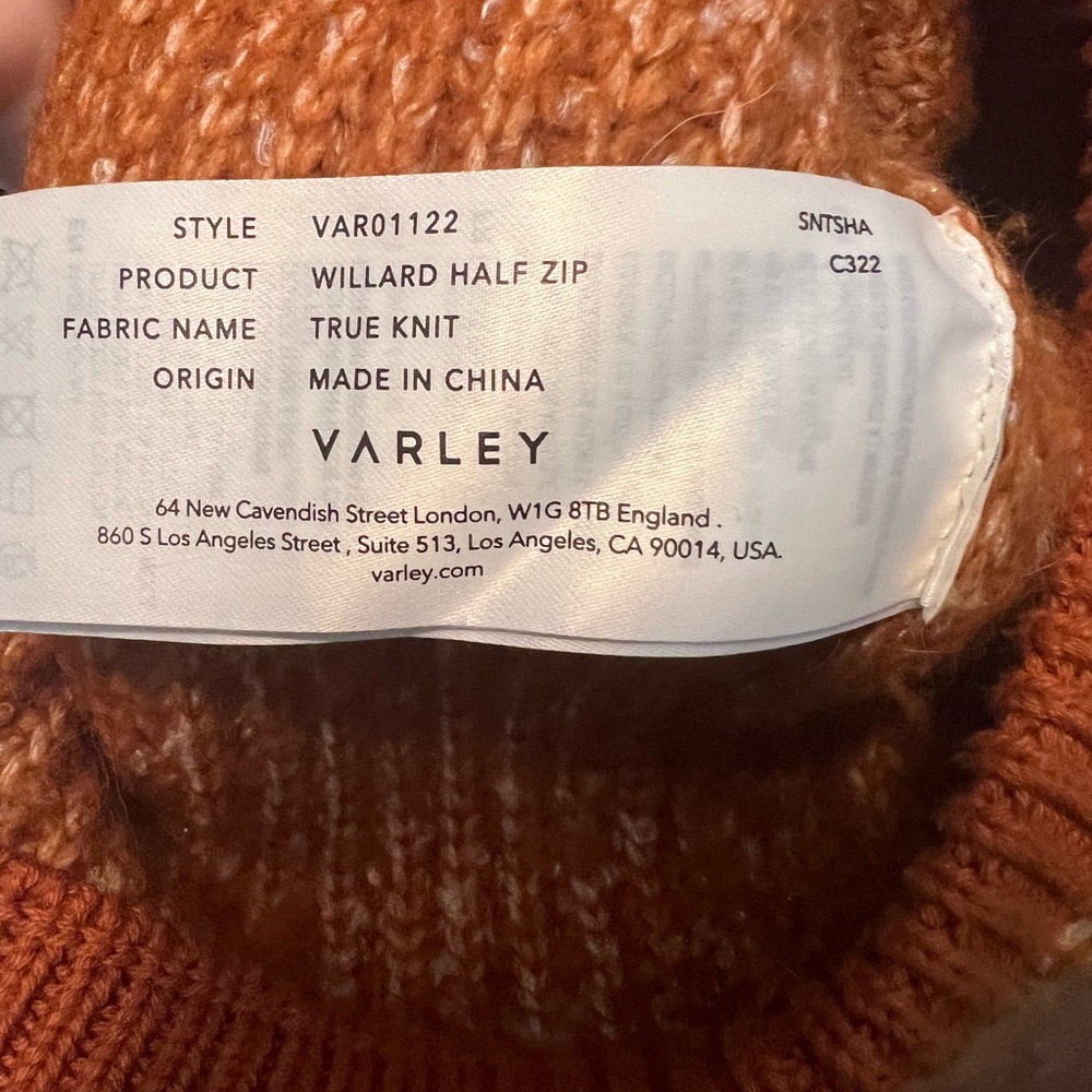 Varley Willard Half Zip Medium - image 5